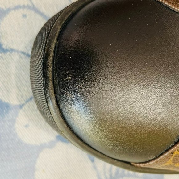 Louis Vuitton "Miami" Brown Ankle Boots (size 38 EU - flat heel) - Picture 10 of 16